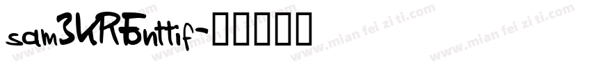sam3KRFonttif字体转换