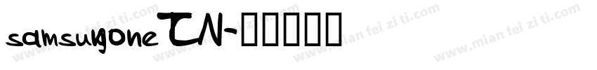 samsungoneTCN字体转换