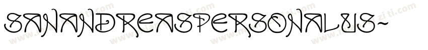SanAndreasPERSONALUS字体转换