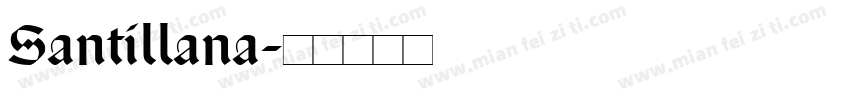 Santillana字体转换