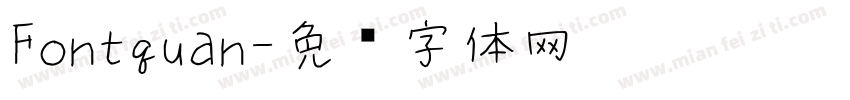Fontquan字体转换
