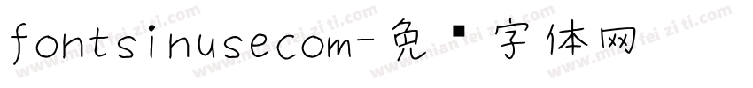 fontsinusecom字体转换