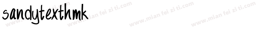SandyTextHmk字体转换