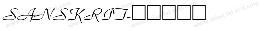 SANSKRIT字体转换