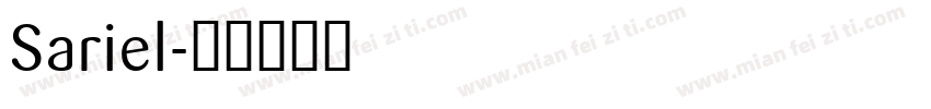 Sariel字体转换