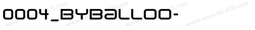 0004_BYBalloo字体转换