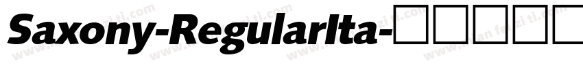 Saxony-RegularIta字体转换