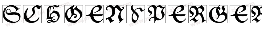 Schoensperger字体转换