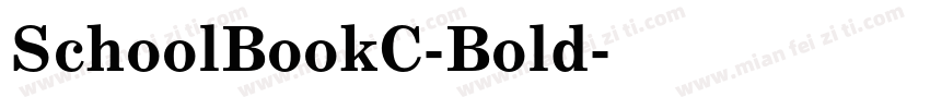 SchoolBookC-Bold字体转换