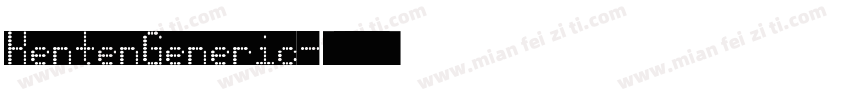 KentenGeneric字体转换
