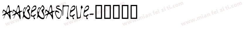 AAbebasneue字体转换