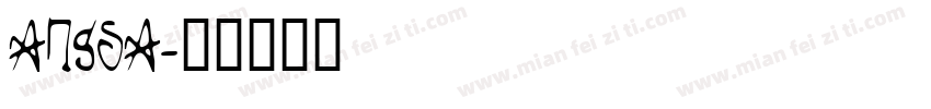 ANgsa字体转换