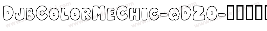 DjbColorMeChic-qDZ0字体转换