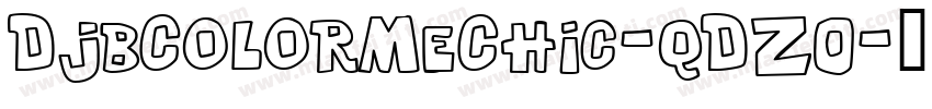 DjbColorMeChic-qDZ0字体转换
