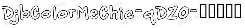 DjbColorMeChic-qDZ0字体转换