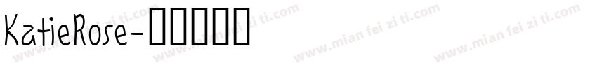 KatieRose字体转换
