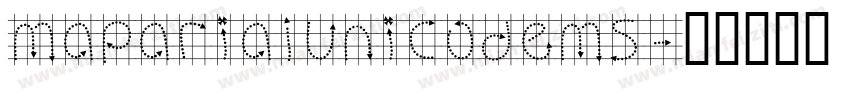 MAPArialUnicodeMS字体转换