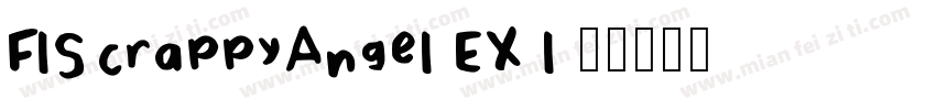FlScrappyAngel-EX1l字体转换