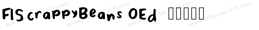 FlScrappyBeans-OEd3字体转换
