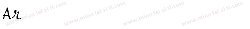 ArialCE-NormalItalic字体转换