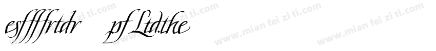 Effra_PDF字体转换