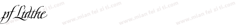 PDF字体字体转换