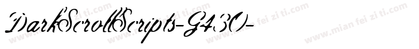 DarkScrollScripts-G43O字体转换