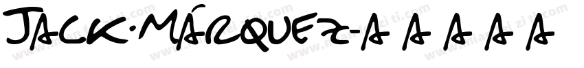 Jack·Márquez字体转换