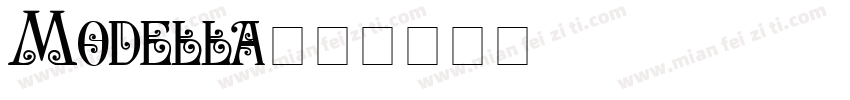 Modella字体转换