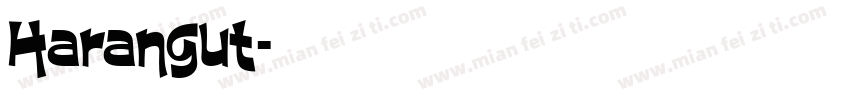 Harangut字体转换