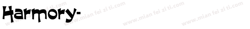 Harmory字体转换