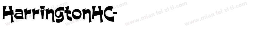HarringtonHC字体转换