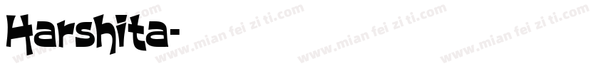 Harshita字体转换