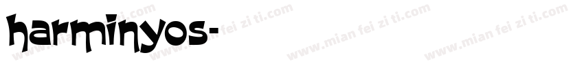 harminyos字体转换