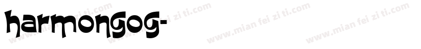 harmongog字体转换