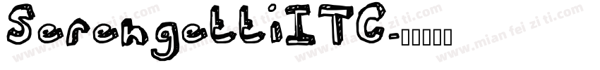 SerengettiITC字体转换