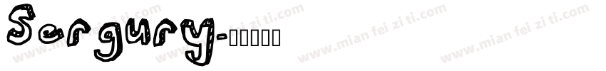 Sergury字体转换