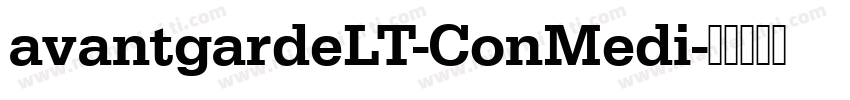 avantgardeLT-ConMedi字体转换