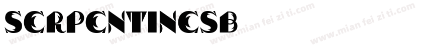 SerpentineSB字体转换