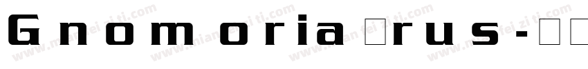 Gnomoria_rus字体转换