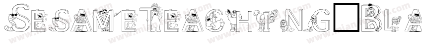 SesameTeaching-Black字体转换