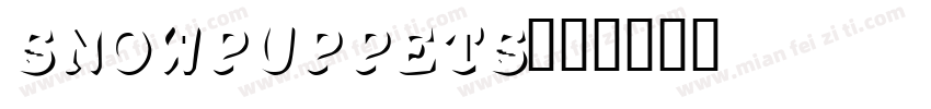 SnowPuppets字体转换