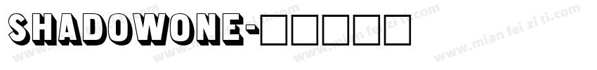 Shadowone字体转换