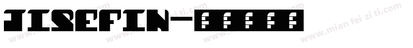 jisefin字体转换