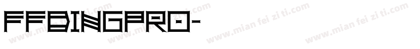 ffdingpro字体转换