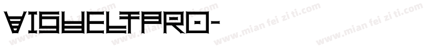 visueltpro字体转换