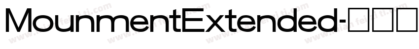 MounmentExtended字体转换