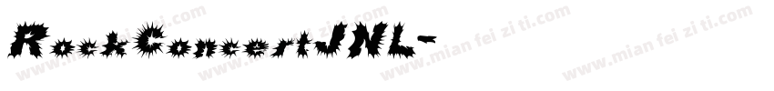 RockConcertJNL字体转换