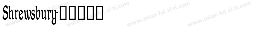 Shrewsbury字体转换
