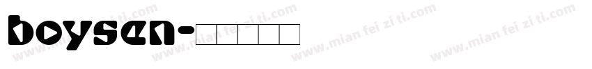 boysen字体转换